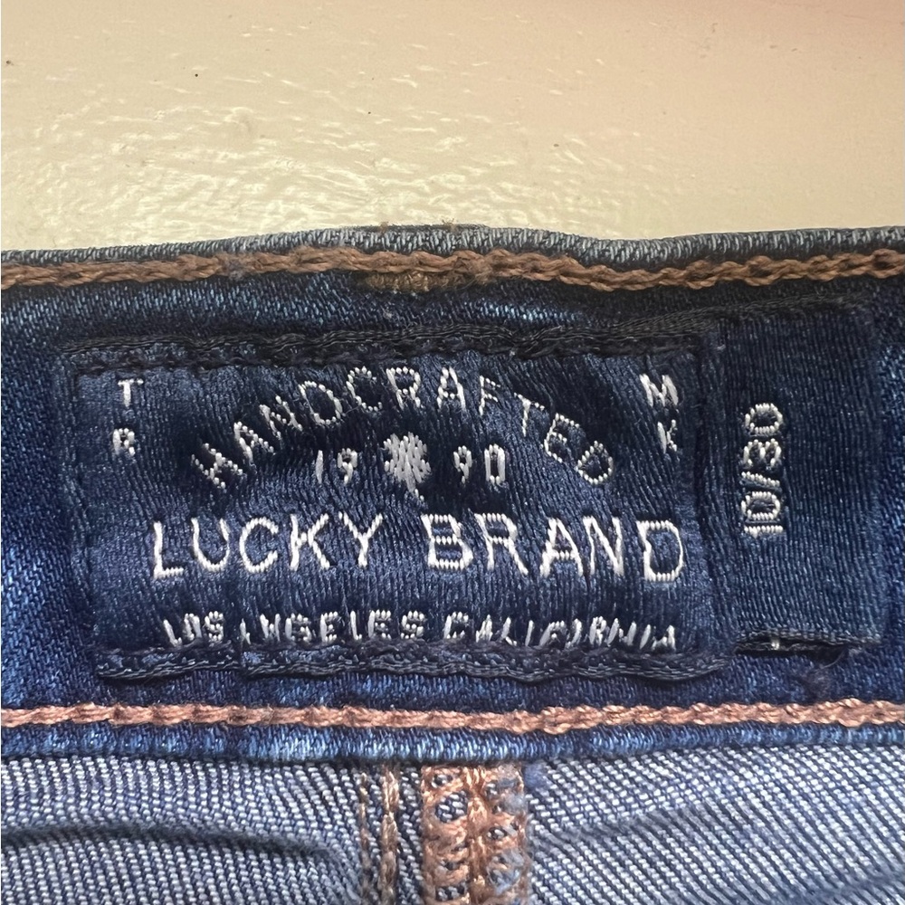 Lucky Brand Brooke Skinny Dark Blue Jeans